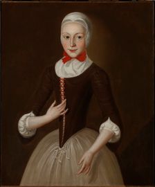 Young Moravian Girl, ca. 1755-1760. Creator: John Valentine Haidt