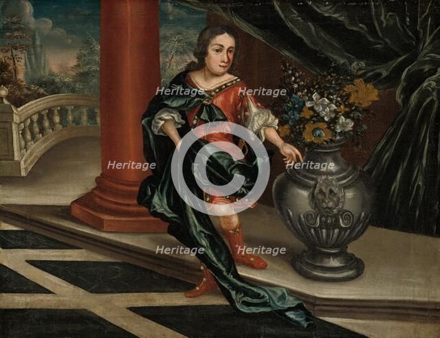 Young Man on a Terrace, c. 1730. Creator: Unknown.