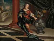 Young Man on a Terrace, c. 1730. Creator: Unknown