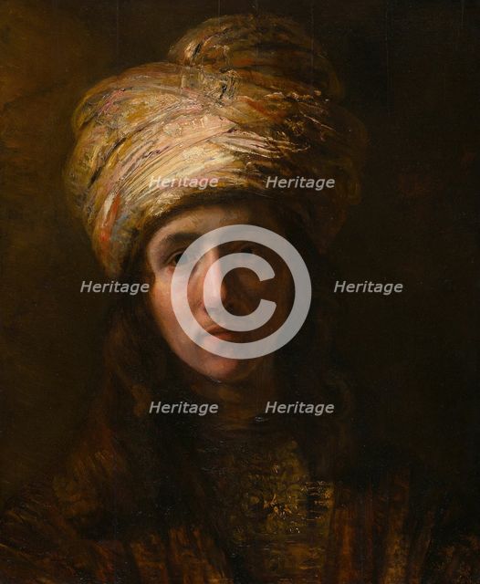 Young Man in a Turban, c. 1650. Creator: Unknown.