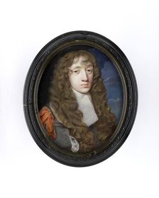 Young Man in Grey, c1660-1665. Creator: Samuel Cooper