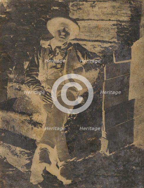 Young Man, late 1840s. Creator: Calvert Jones.