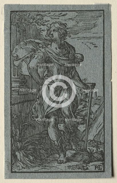 Young Man Standing. Creator: Hendrick Goltzius (Dutch, 1558-1617).