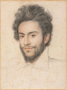 Young Man with a Beard, 17th century?. Creator: François Quesnel (French, 1543-1619), attributed to