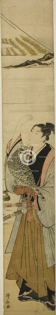 Young Man with Symbols of the First Dream of the New Year, c. 1782. Creator: Torii Kiyonaga.