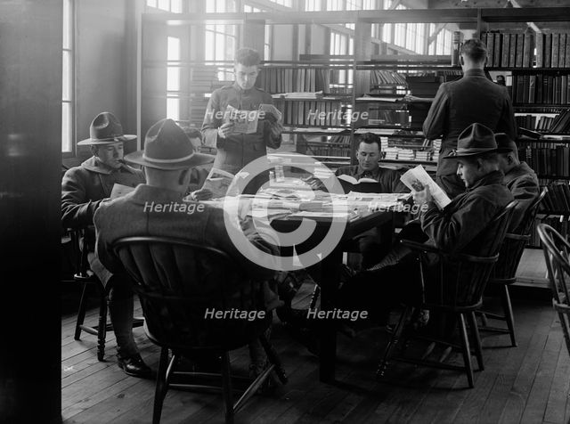 Young Men's Christian Association - Camp Activities, 1917. Creator: Harris & Ewing.