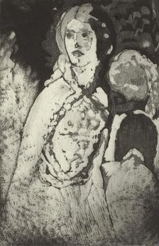 Young Muse, 1920. Creator: Arthur Davies