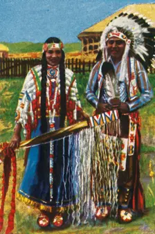 Young Native Americans, c1928. Creator: Unknown