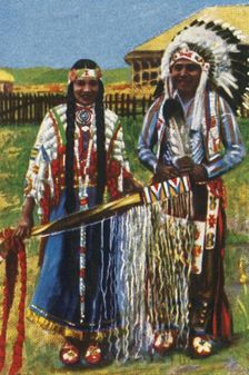 Young Native Americans, c1928. Creator: Unknown