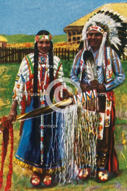 Young Native Americans, c1928.  Creator: Unknown.