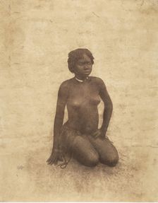 Young Nuba Woman, 1853-54. Creator: Pierre Trémaux