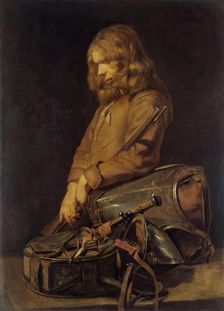 Young Soldier, mid 17th century. Creator: Frans Hals the Younger