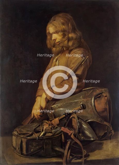 Young Soldier, mid 17th century. Creator: Frans Hals the Younger.