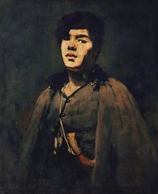 Young Shepherd, 1880. Creator: Theodule Ribot