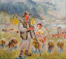 Young Shepherd, 1931. Creator: Kazimierz Sichulski