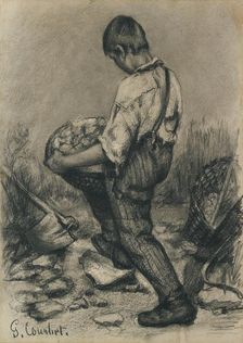 Young Stone Breaker, c1864-1865. Artist: Gustave Courbet