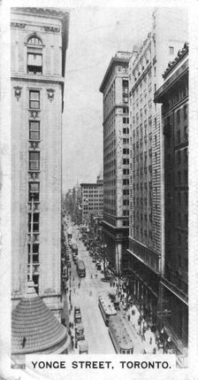 Young Street, Toronto, Canada, c1920s
