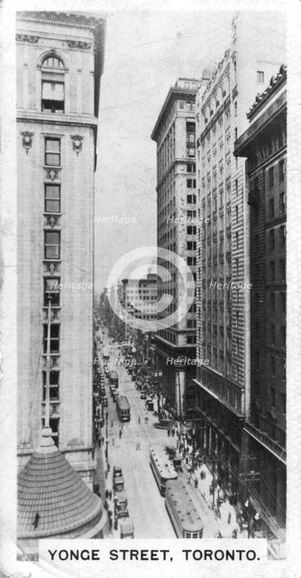 Young Street, Toronto, Canada, c1920s. Artist: Unknown