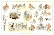 'Young Parisians at the Seaside 1888. Creator: Mars