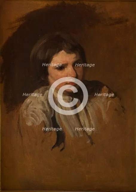 Young Peasant, between 1840-1848. Creator: Piotr Michalowski.