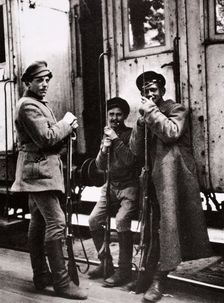 Young Red Guards, Russia, c1917-c1923(?). Creator: Unknown