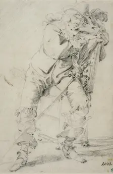 Young rider, seated. Creator: Anthonie Palamedesz