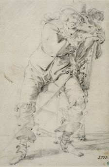 Young rider, seated. Creator: Anthonie Palamedesz