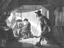 Young Rubens surprised by his master, Van Oort (1875)