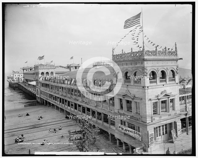 Young's Million Dollar Pier, Atlantic City, N.J., between 1900 and 1915. Creator: Unknown.