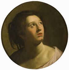 Young Woman, 17th century. Creator: School of Caravaggio