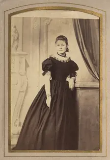 Young woman, 1890. Creator: Unknown