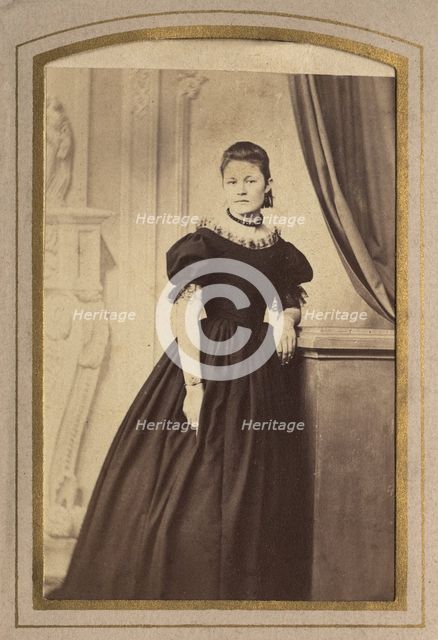 Young woman, 1890. Creator: Unknown.