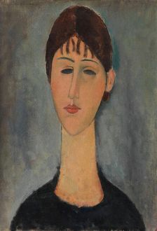 Young Woman, 1918. Creator: Amadeo Modigliani