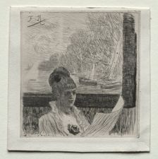 Young Woman. Creator: Félicien Rops (Belgian, 1833-1898)