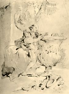 Young Woman and Boy mid 18th century, (1928). Artist: Giovanni Battista Tiepolo