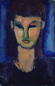 Young Woman c1910. Artist: Amadeo Modigliani