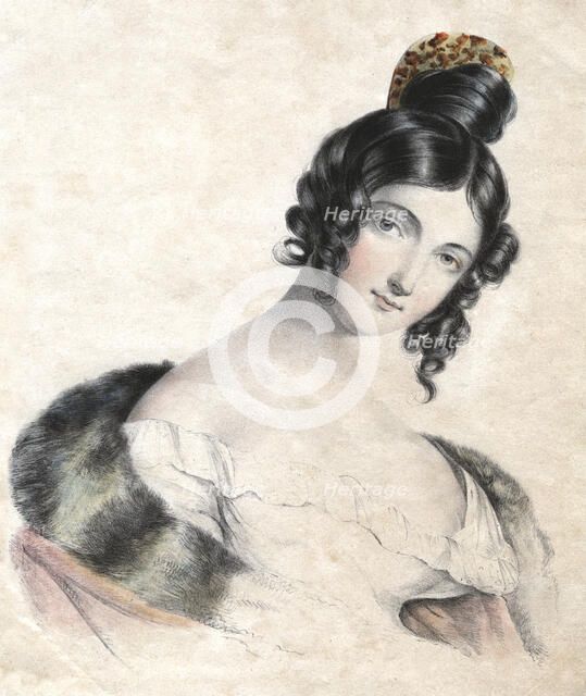 'Young woman', c19th century. Artist: Unknown