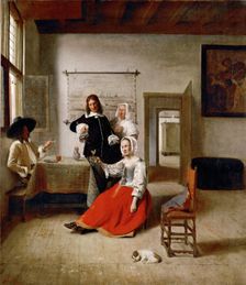 Young Woman Drinking, 1658