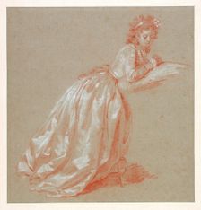 Young woman kneeling. Artist: Gérard, Marguerite (1761-1837)