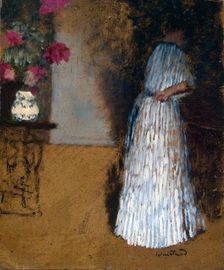 Young Woman in a Room 1892-1893. Creator: Vuillard, Édouard (1868-1940)