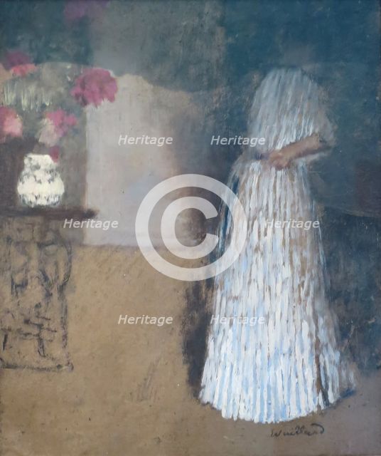 Young Woman in a Room, 1892. Creator: Edouard Vuillard.