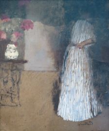 Young Woman in a Room, 1892. Creator: Edouard Vuillard