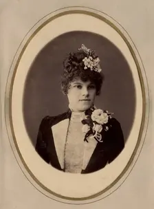 Young woman, late 19th cent - early 20th cent. Creator: I Milevskii
