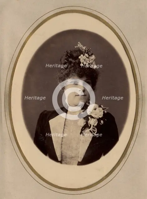 Young woman, late 19th cent - early 20th cent. Creator: I Milevskii.