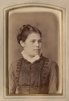 Young woman, late 19th cent - early 20th cent. Creator: Unknown