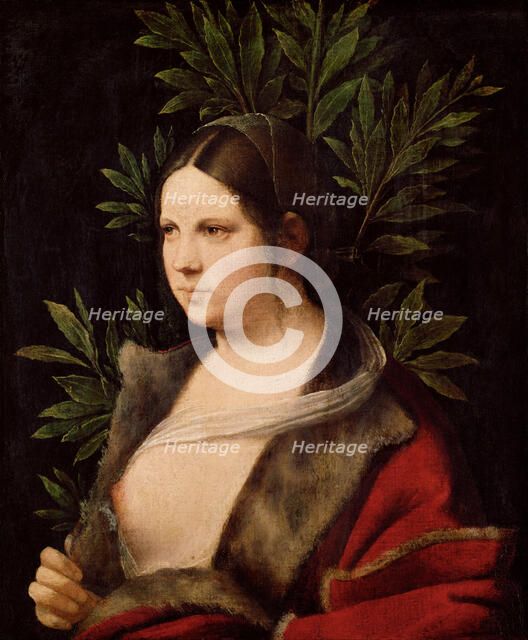Young Woman (Laura), 1506. Artist: Giorgione (1476-1510)