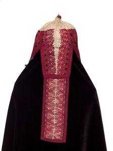 Young Woman's Head Cover, 1875-1900. Creator: Unknown