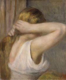 Young Woman with Raised Arms, c. 1895