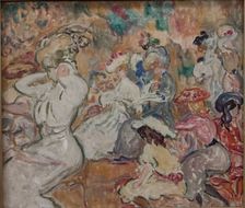 Young Women in the Garden, 1898. Creator: Louis Valtat