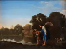 Young Tobiah and the Angel, 1645-1680. Creator: Toussaint Gelton